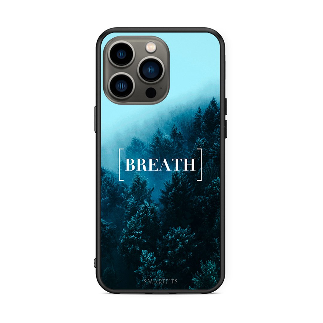 4 - iPhone 13 Pro Breath Quote case, cover, bumper