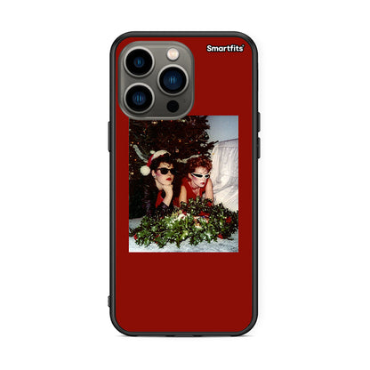 iPhone 13 Pro Waiting For Xmas θήκη από τη Smartfits με σχέδιο στο πίσω μέρος και μαύρο περίβλημα | Smartphone case with colorful back and black bezels by Smartfits