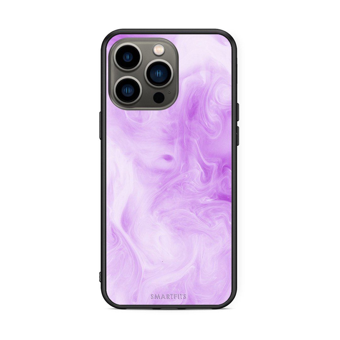 99 - iPhone 13 Pro Watercolor Lavender case, cover, bumper