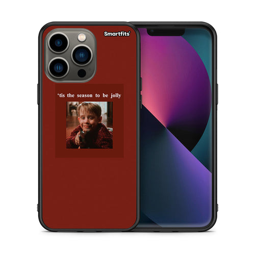 Θήκη iPhone 13 Pro Xmas Ultimate Spirit από τη Smartfits με σχέδιο στο πίσω μέρος και μαύρο περίβλημα | iPhone 13 Pro Xmas Ultimate Spirit case with colorful back and black bezels
