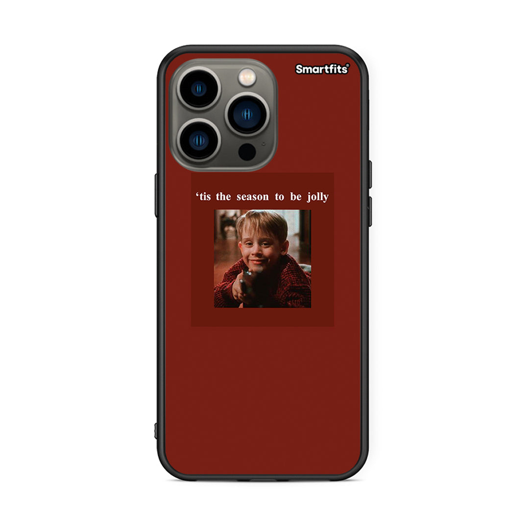 iPhone 13 Pro Xmas Ultimate Spirit θήκη από τη Smartfits με σχέδιο στο πίσω μέρος και μαύρο περίβλημα | Smartphone case with colorful back and black bezels by Smartfits