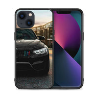 Thumbnail for Θήκη iPhone 13 M3 Racing από τη Smartfits με σχέδιο στο πίσω μέρος και μαύρο περίβλημα | iPhone 13 M3 Racing case with colorful back and black bezels