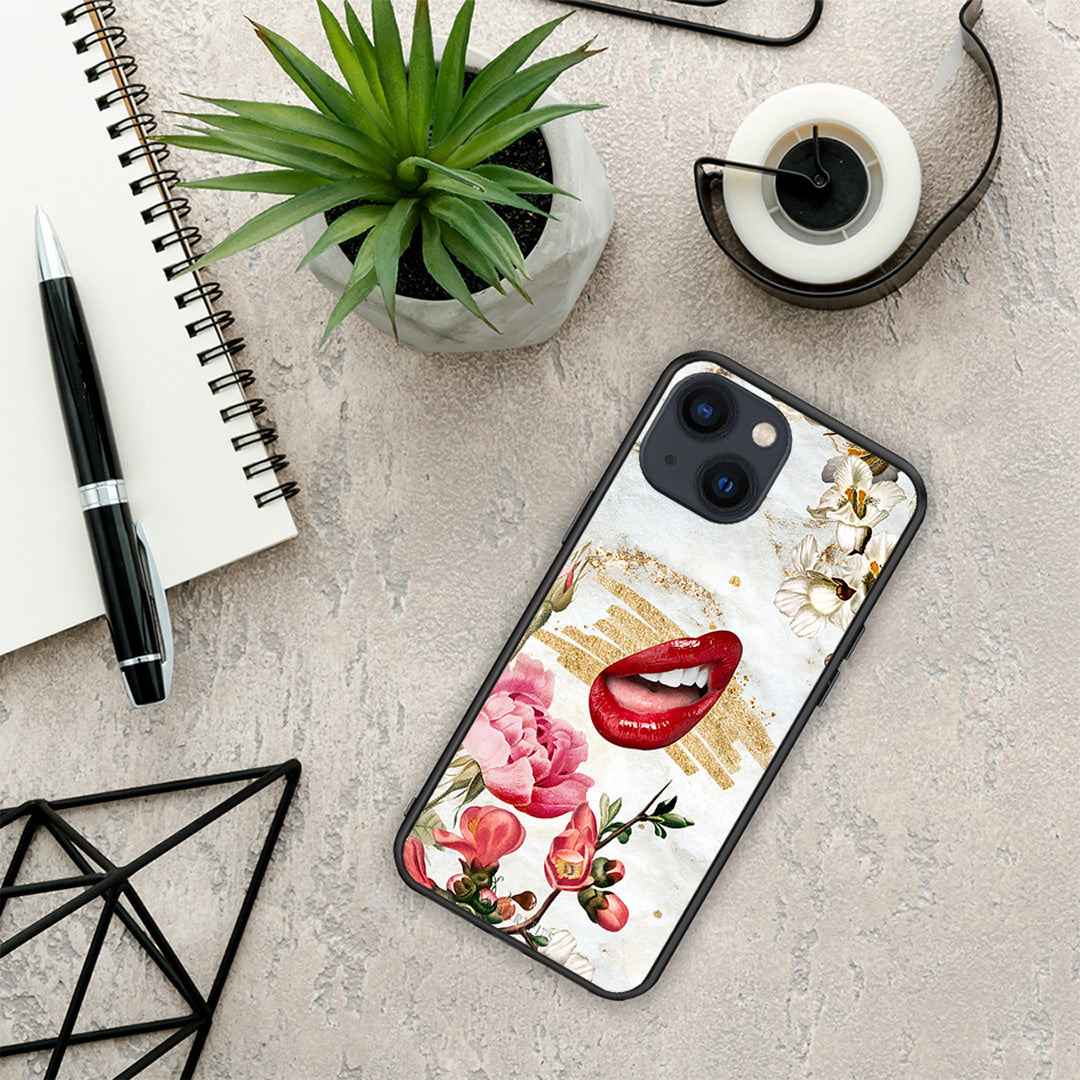 Red Lips - iPhone 13 Mini θήκη