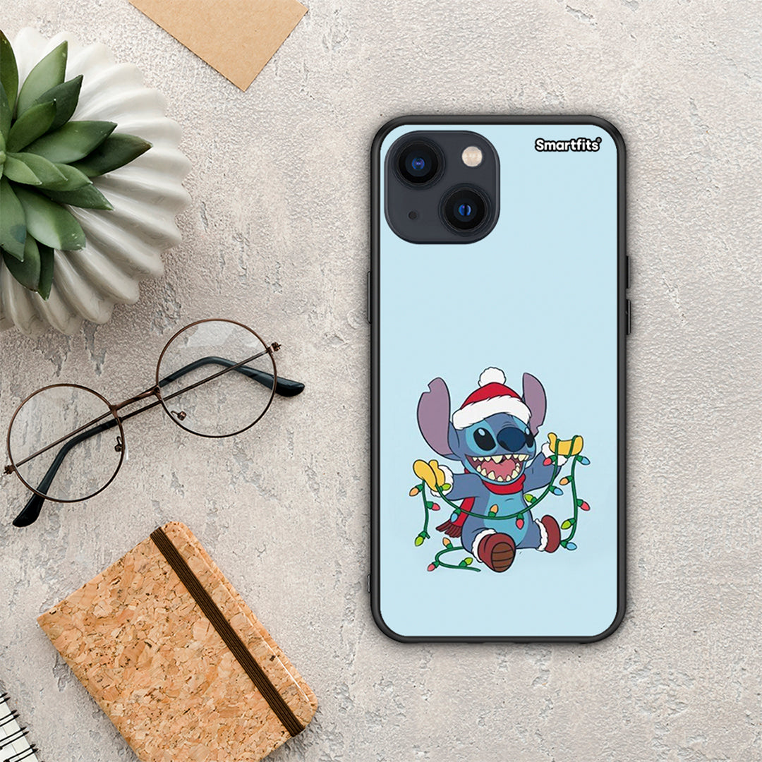 Santa Stich - iPhone 13 Mini θήκη