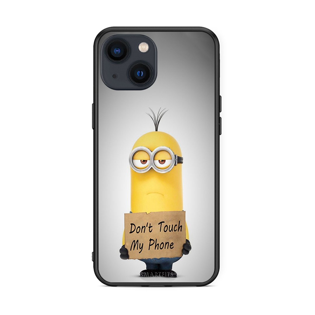 4 - iPhone 13 Minion Text case, cover, bumper