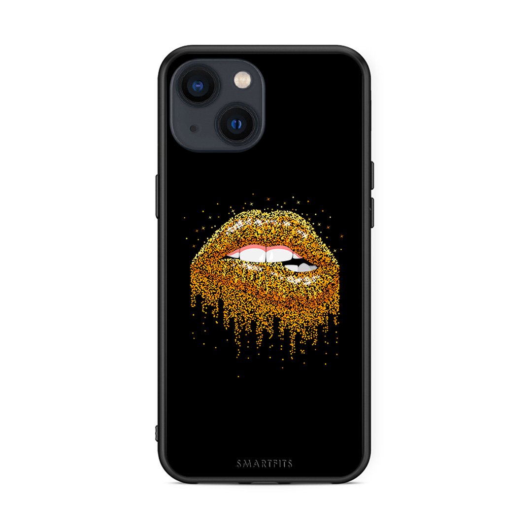 4 - iPhone 13 Mini Golden Valentine case, cover, bumper