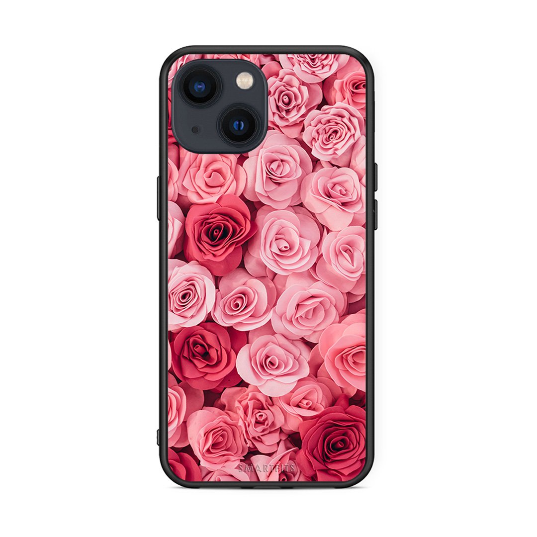 4 - iPhone 13 Mini RoseGarden Valentine case, cover, bumper