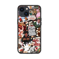 Thumbnail for iPhone 13 Mini Xmas Movies θήκη από τη Smartfits με σχέδιο στο πίσω μέρος και μαύρο περίβλημα | Smartphone case with colorful back and black bezels by Smartfits