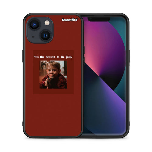 Θήκη iPhone 13 Xmas Ultimate Spirit από τη Smartfits με σχέδιο στο πίσω μέρος και μαύρο περίβλημα | iPhone 13 Xmas Ultimate Spirit case with colorful back and black bezels