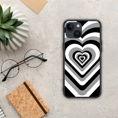 Black Hearts - iPhone 15 θήκη