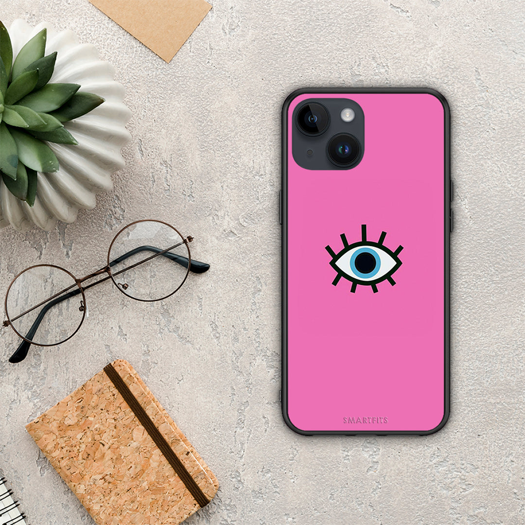 Blue Eye Pink - iPhone 14 θήκη