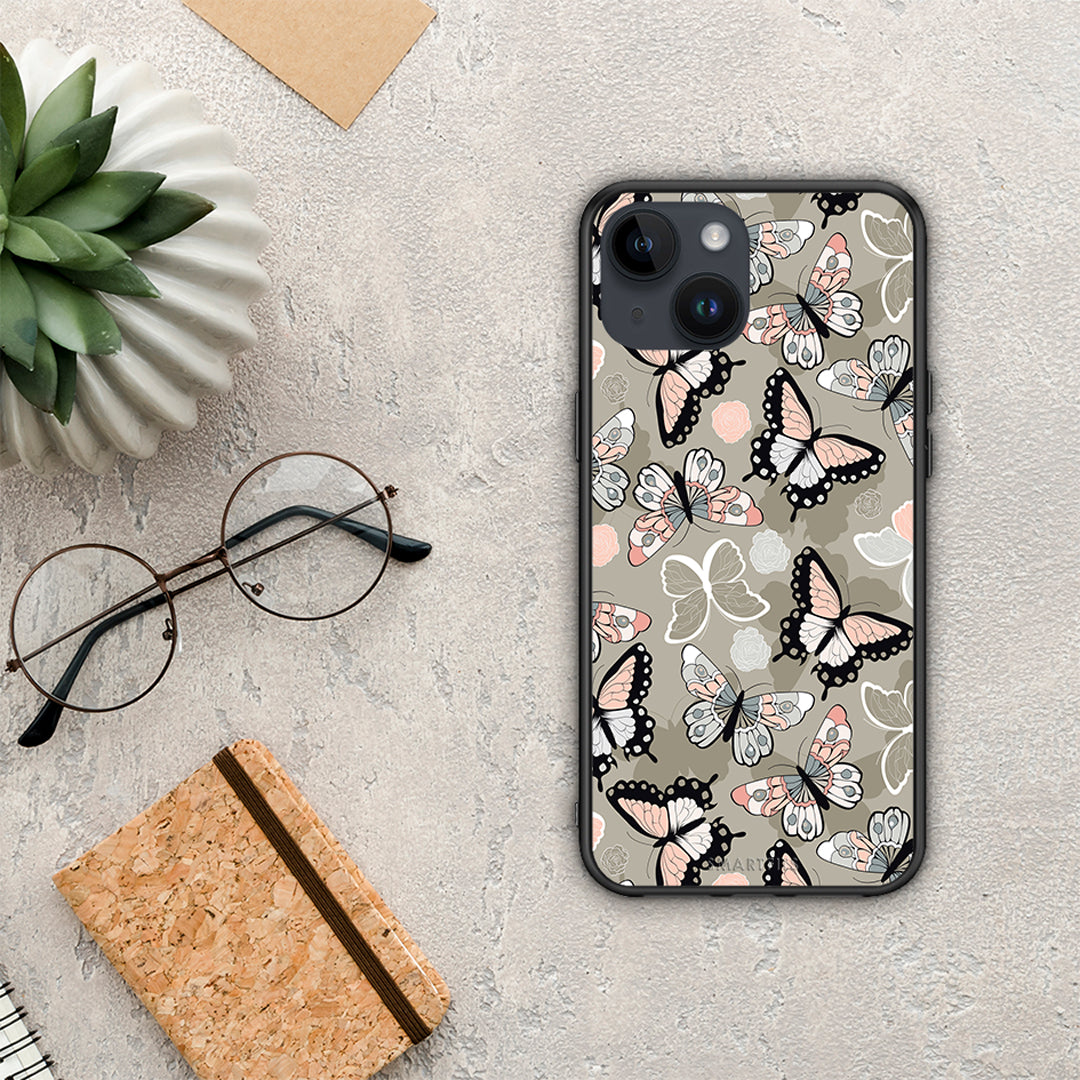Boho Butterflies - iPhone 15 θήκη