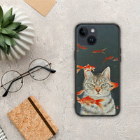 Thumbnail for Cat Goldfish - iPhone 15 θήκη