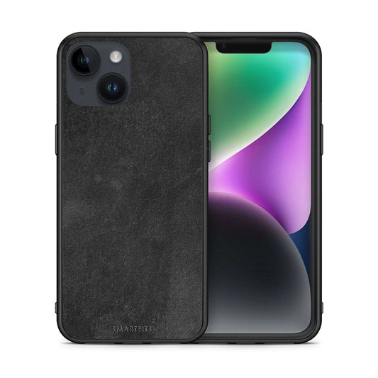 Θήκη iPhone 14 Black Slate Color από τη Smartfits με σχέδιο στο πίσω μέρος και μαύρο περίβλημα | iPhone 14 Black Slate Color case with colorful back and black bezels