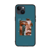 Thumbnail for iPhone 14 Cry An Ocean θήκη από τη Smartfits με σχέδιο στο πίσω μέρος και μαύρο περίβλημα | Smartphone case with colorful back and black bezels by Smartfits