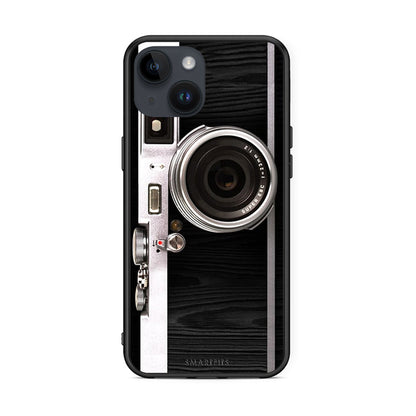 iPhone 15 Emily In Paris θήκη από τη Smartfits με σχέδιο στο πίσω μέρος και μαύρο περίβλημα | Smartphone case with colorful back and black bezels by Smartfits