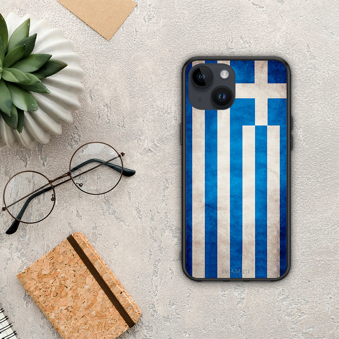 Flag Greek - iPhone 15 θήκη