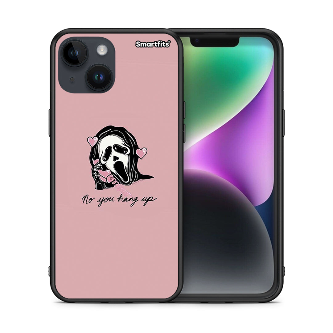 Θήκη iPhone 15 Halloween Hang Up από τη Smartfits με σχέδιο στο πίσω μέρος και μαύρο περίβλημα | iPhone 15 Halloween Hang Up case with colorful back and black bezels