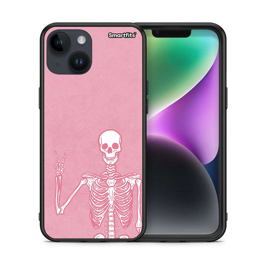 Θήκη iPhone 14 Halloween Motivation από τη Smartfits με σχέδιο στο πίσω μέρος και μαύρο περίβλημα | iPhone 14 Halloween Motivation case with colorful back and black bezels