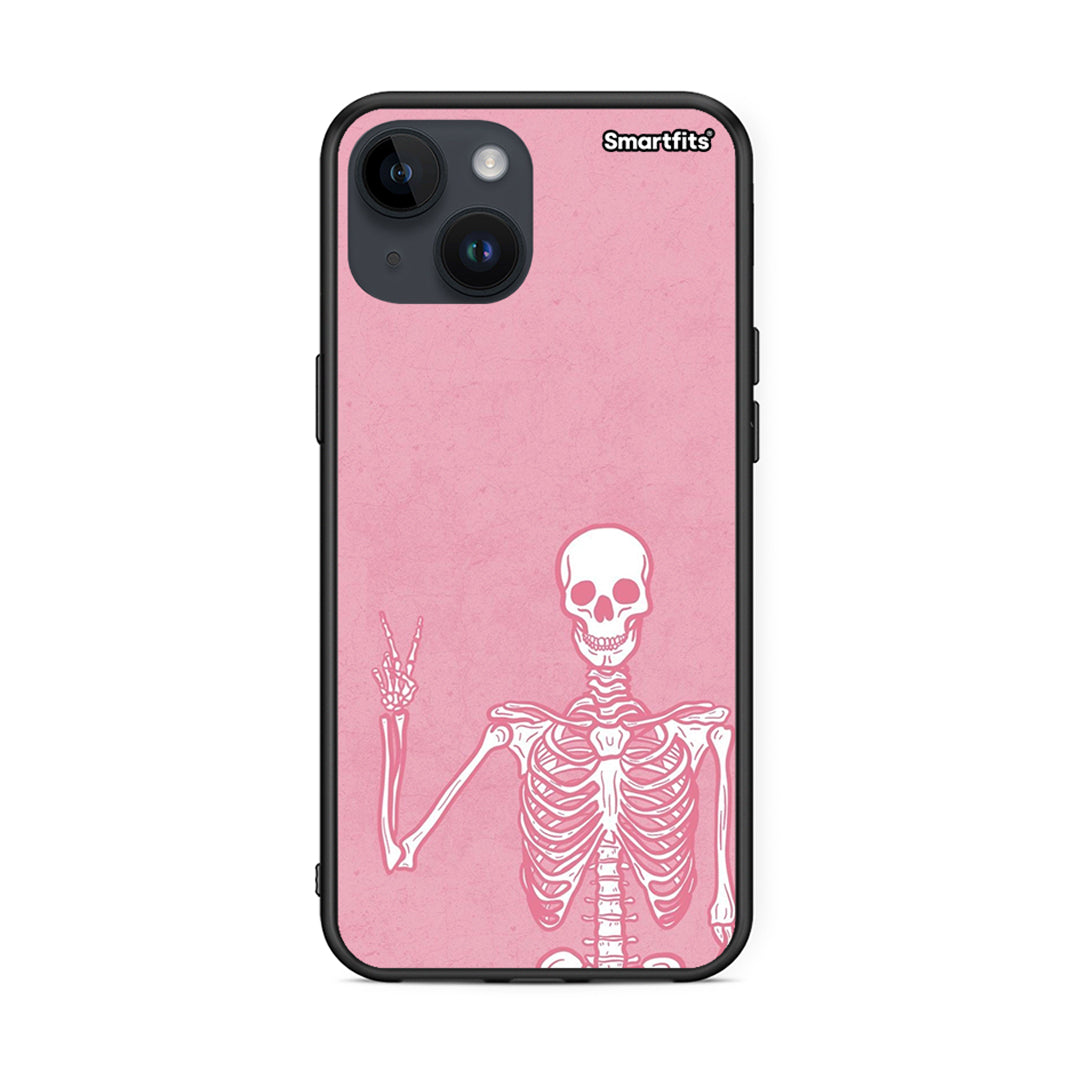 iPhone 15 Halloween Motivation Θήκη από τη Smartfits με σχέδιο στο πίσω μέρος και μαύρο περίβλημα | Smartphone case with colorful back and black bezels by Smartfits