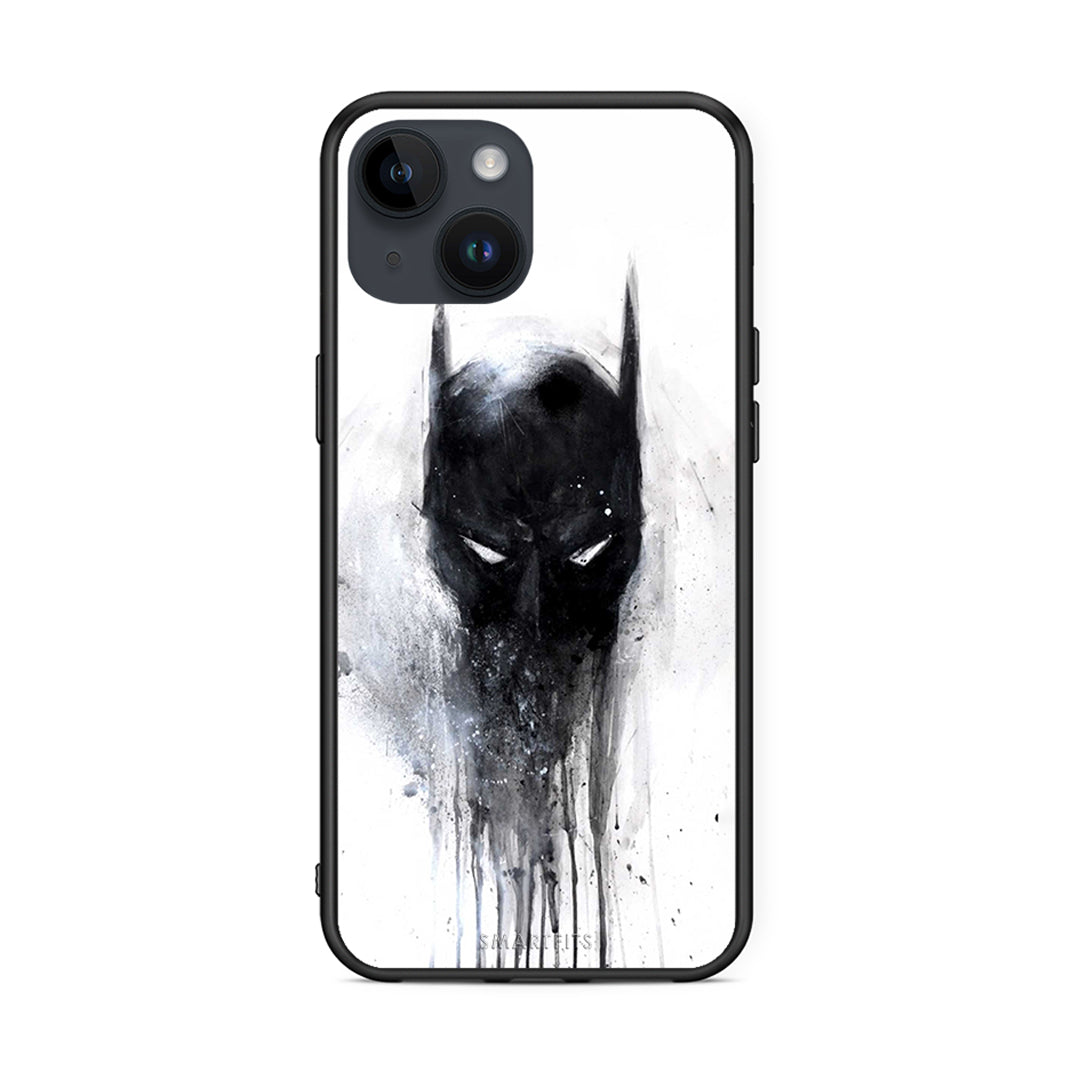 4 - iPhone 14 Paint Bat Hero case, cover, bumper