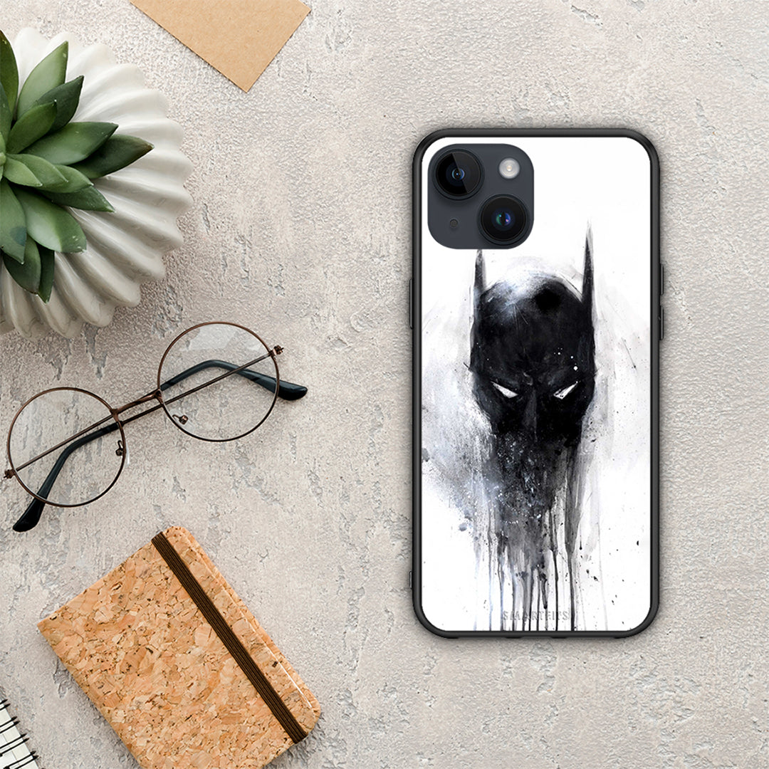 Hero Paint Bat - iPhone 15 θήκη