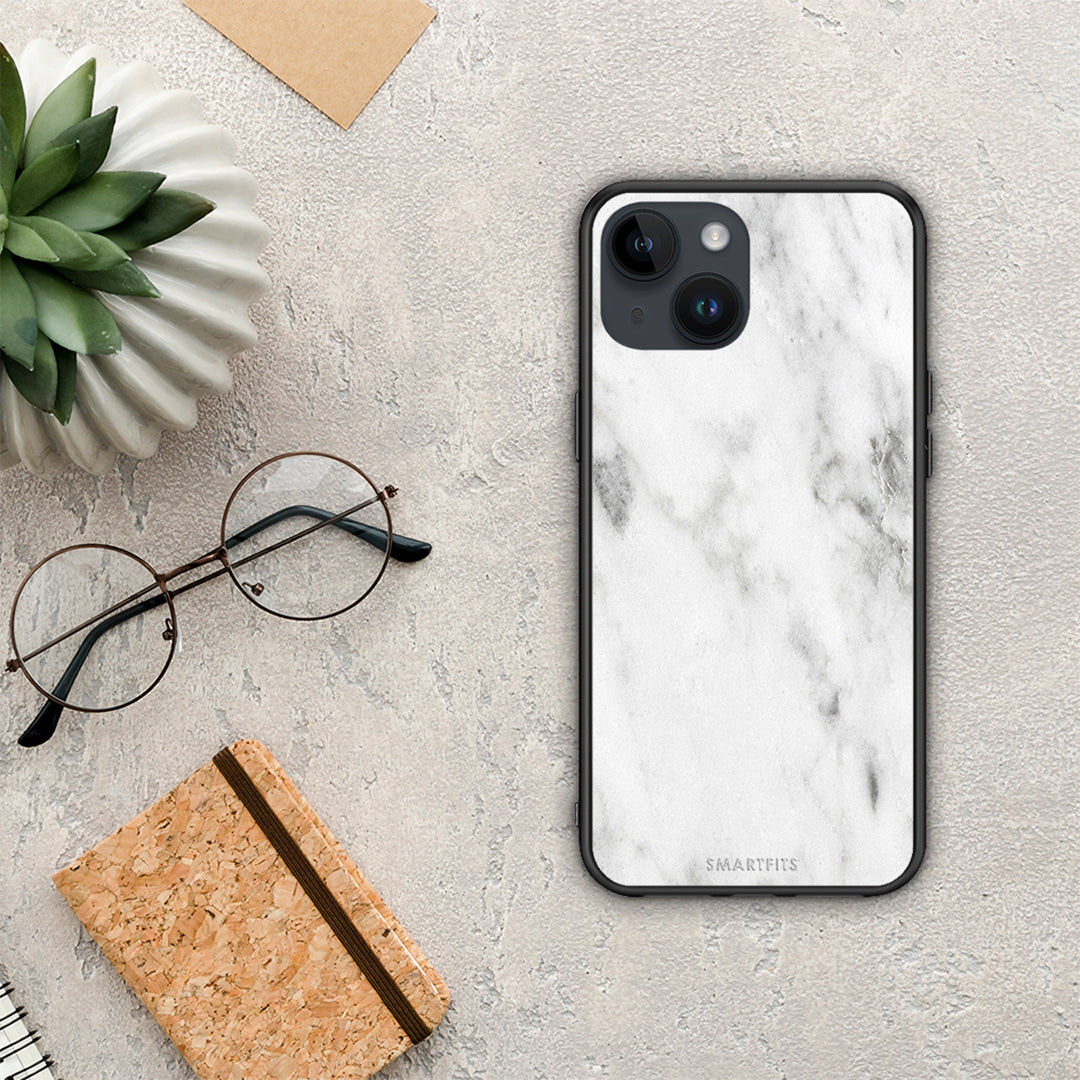 Marble White - iPhone 14 θήκη