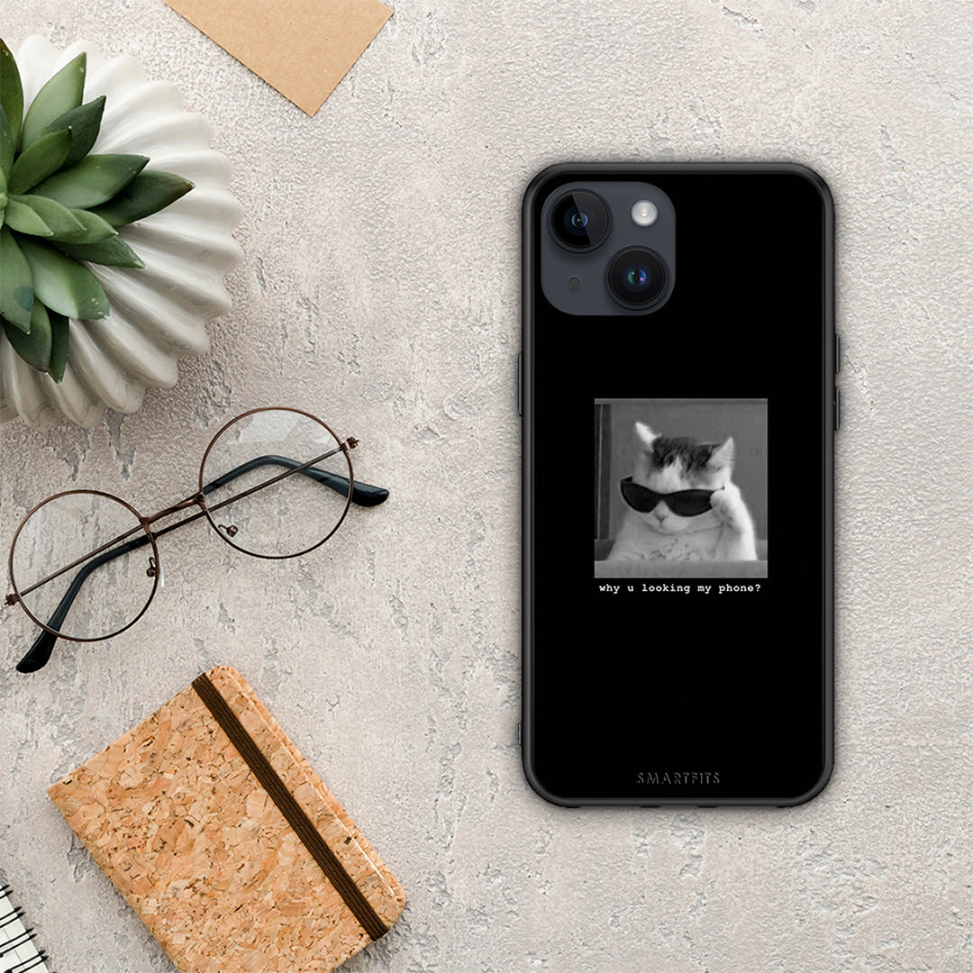 Meme Cat - iPhone 15 θήκη