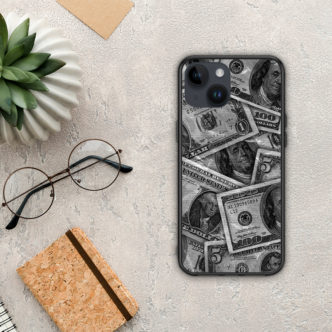 Money Dollars - iPhone 14 θήκη