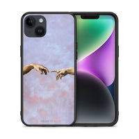 Thumbnail for Θήκη iPhone 15 Plus Adam Hand από τη Smartfits με σχέδιο στο πίσω μέρος και μαύρο περίβλημα | iPhone 15 Plus Adam Hand case with colorful back and black bezels