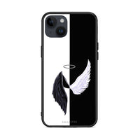 Thumbnail for iPhone 14 Plus Angels Demons θήκη από τη Smartfits με σχέδιο στο πίσω μέρος και μαύρο περίβλημα | Smartphone case with colorful back and black bezels by Smartfits