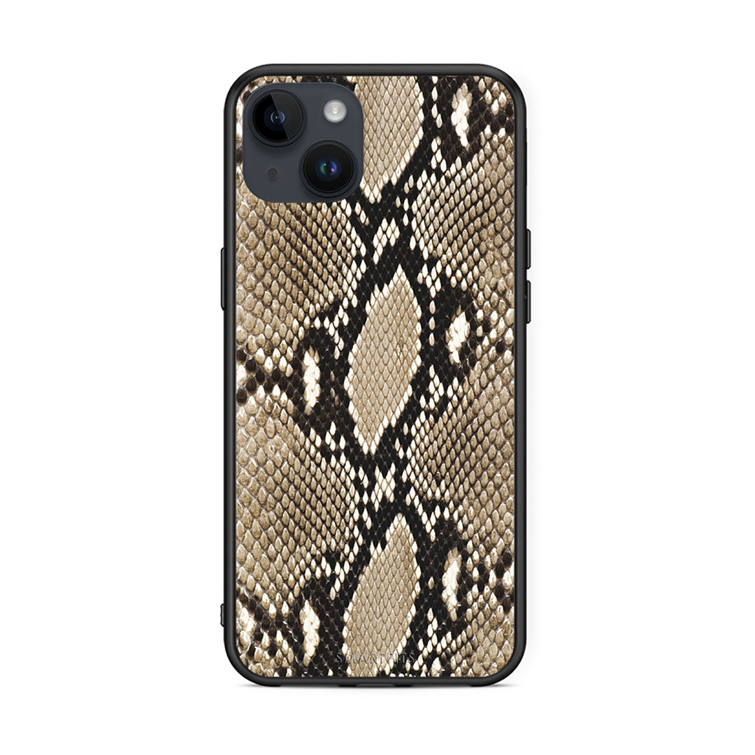 23 - iPhone 15 Plus Fashion Snake Animal case, cover, bumper