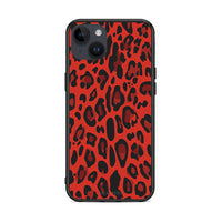 Thumbnail for 4 - iPhone 14 Plus Red Leopard Animal case, cover, bumper