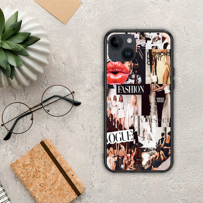 Collage Fashion - iPhone 14 Plus θήκη