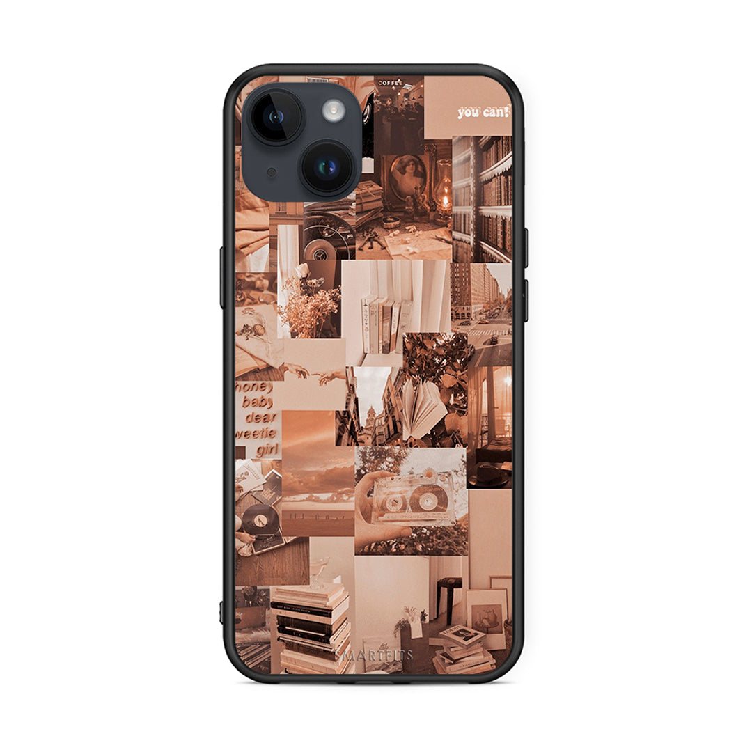 iPhone 15 Plus Collage You Can Θήκη Αγίου Βαλεντίνου από τη Smartfits με σχέδιο στο πίσω μέρος και μαύρο περίβλημα | Smartphone case with colorful back and black bezels by Smartfits