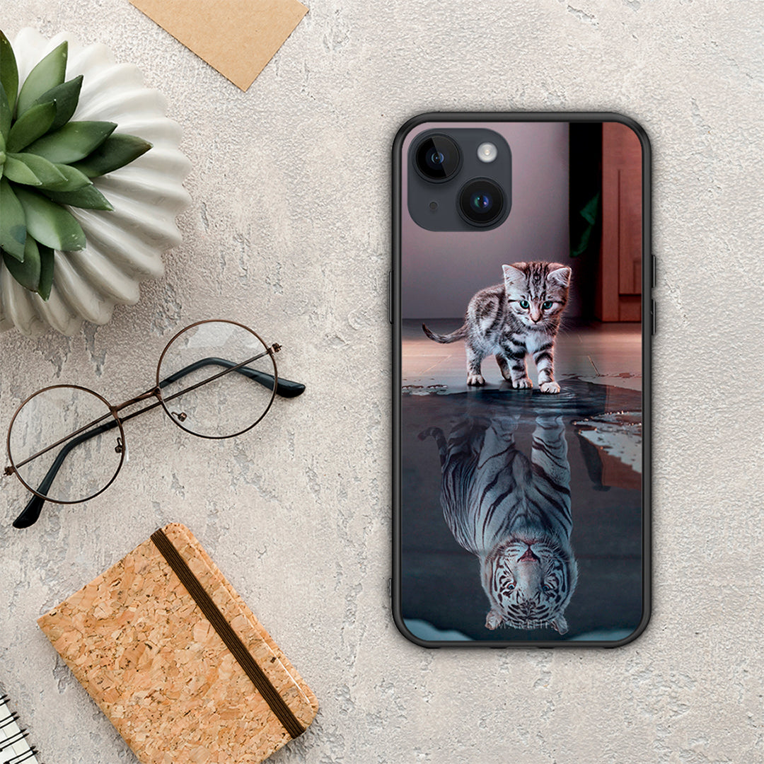 Cute Tiger - iPhone 15 Plus θήκη