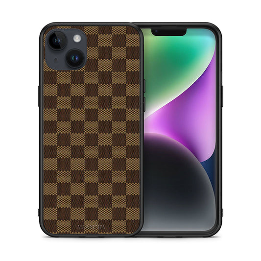 Θήκη iPhone 15 Plus Glamour Designer από τη Smartfits με σχέδιο στο πίσω μέρος και μαύρο περίβλημα | iPhone 15 Plus Glamour Designer case with colorful back and black bezels