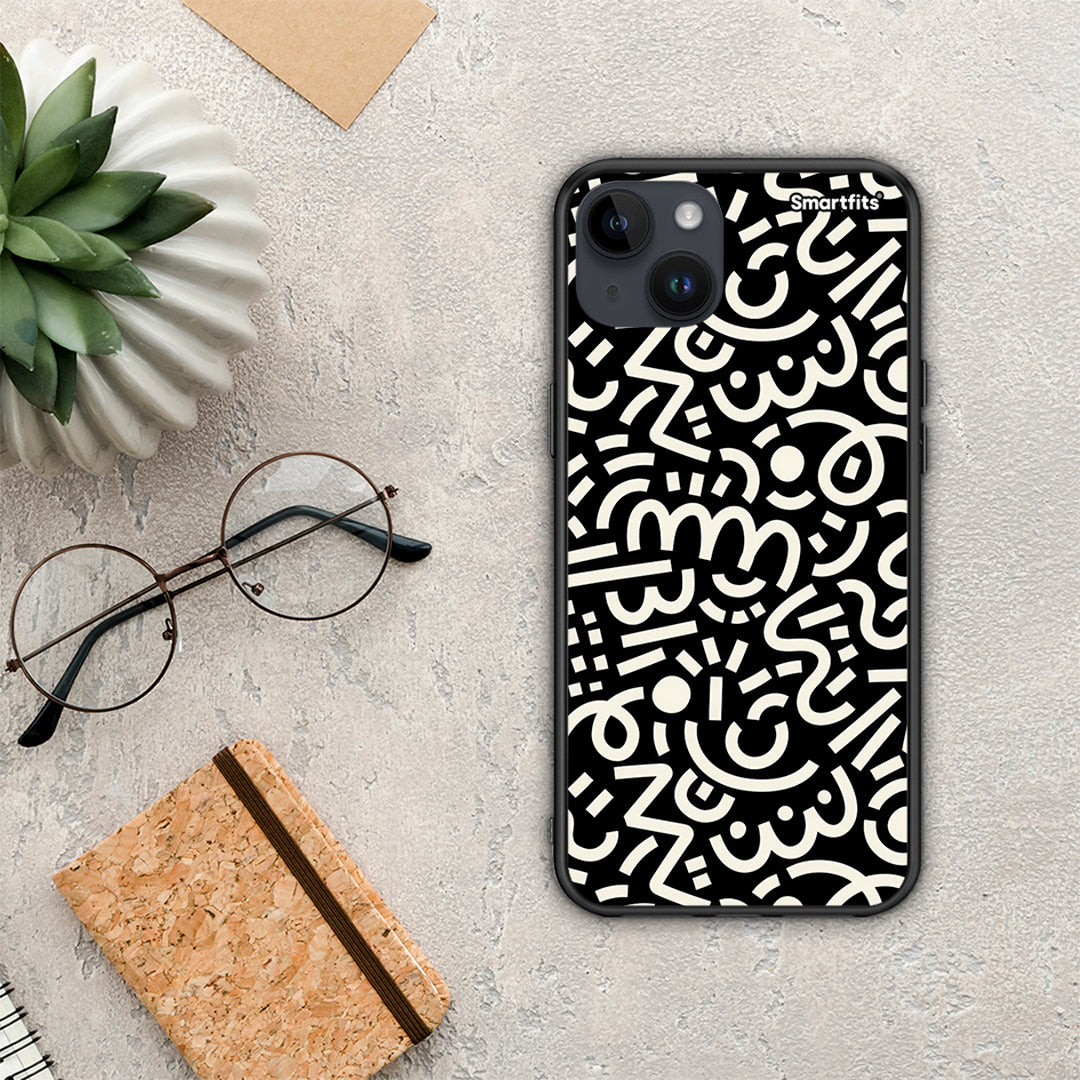 Doodle Art - iPhone 15 Plus θήκη
