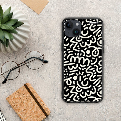 Doodle Art - iPhone 15 Plus θήκη
