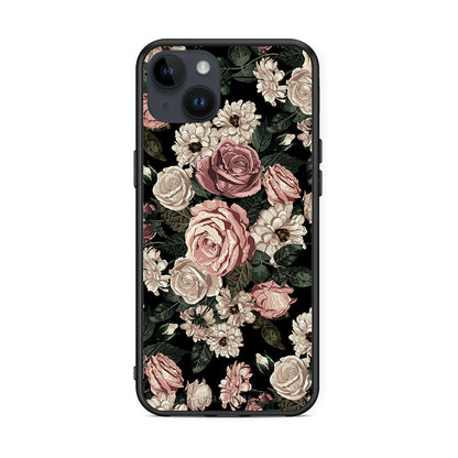 4 - iPhone 14 Plus Wild Roses Flower case, cover, bumper