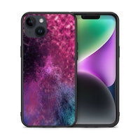 Thumbnail for Θήκη iPhone 15 Plus Aurora Galaxy από τη Smartfits με σχέδιο στο πίσω μέρος και μαύρο περίβλημα | iPhone 15 Plus Aurora Galaxy case with colorful back and black bezels