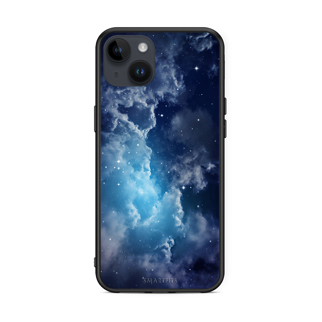 104 - iPhone 15 Plus Blue Sky Galaxy case, cover, bumper