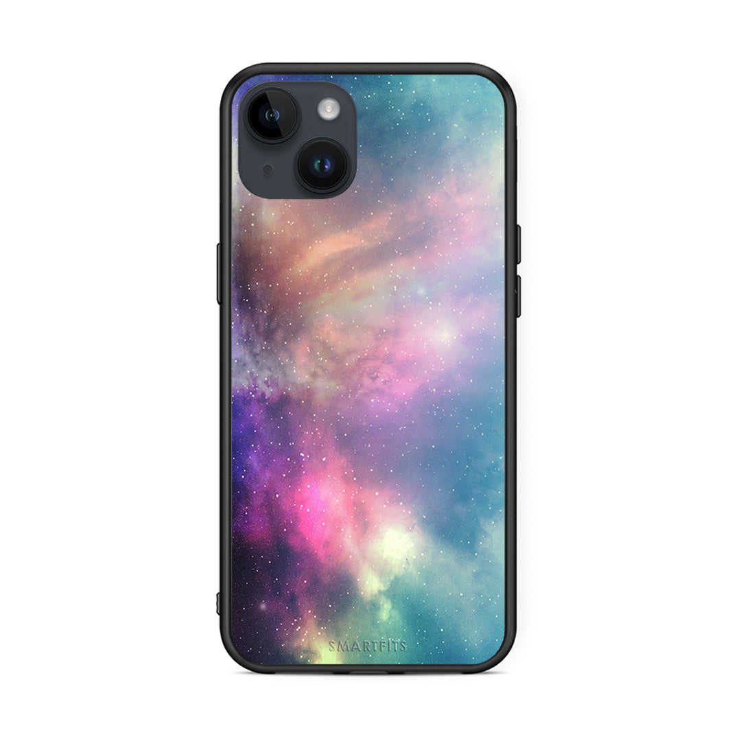 105 - iPhone 15 Plus Rainbow Galaxy case, cover, bumper