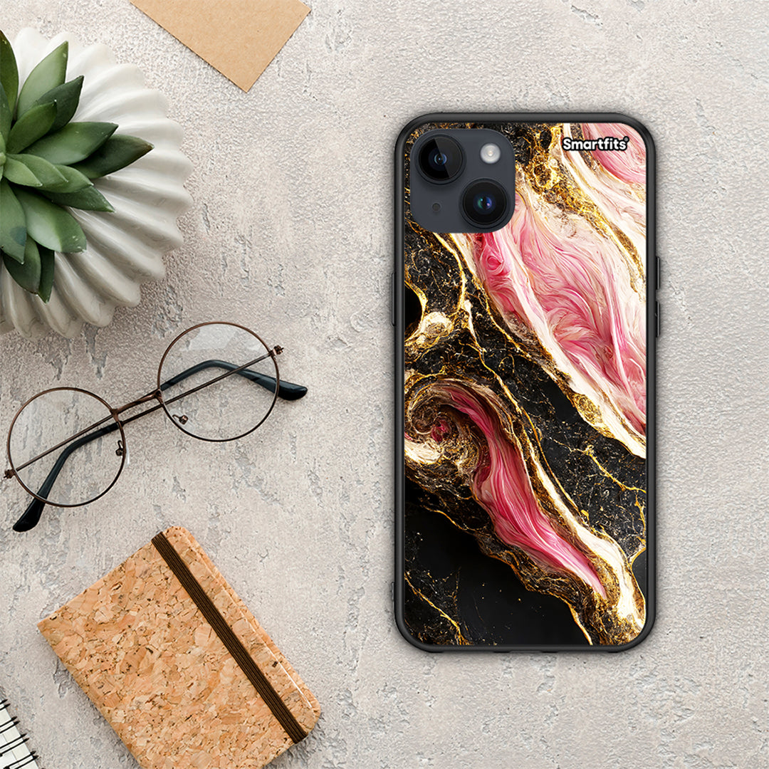 Glamorous Pink Marble - iPhone 14 Plus θήκη