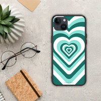 Thumbnail for Green Hearts - iPhone 15 Plus θήκη
