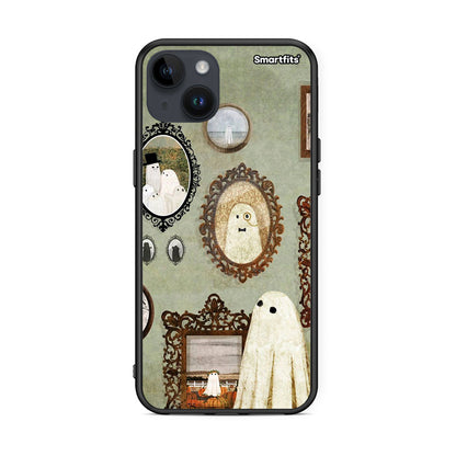 iPhone 14 Plus Halloween Ghost Season θήκη από τη Smartfits με σχέδιο στο πίσω μέρος και μαύρο περίβλημα | Smartphone case with colorful back and black bezels by Smartfits