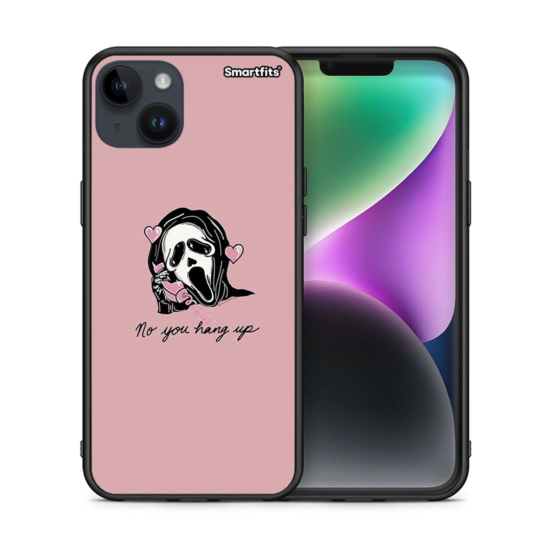 Θήκη iPhone 14 Plus Halloween Hang Up από τη Smartfits με σχέδιο στο πίσω μέρος και μαύρο περίβλημα | iPhone 14 Plus Halloween Hang Up case with colorful back and black bezels