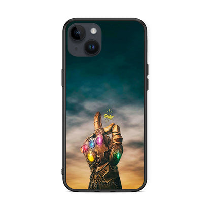 iPhone 15 Plus Infinity Snap θήκη από τη Smartfits με σχέδιο στο πίσω μέρος και μαύρο περίβλημα | Smartphone case with colorful back and black bezels by Smartfits