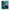 Θήκη iPhone 14 Plus Marble Blue από τη Smartfits με σχέδιο στο πίσω μέρος και μαύρο περίβλημα | iPhone 14 Plus Marble Blue case with colorful back and black bezels