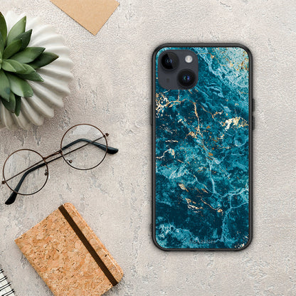 Marble Blue - iPhone 15 Plus θήκη